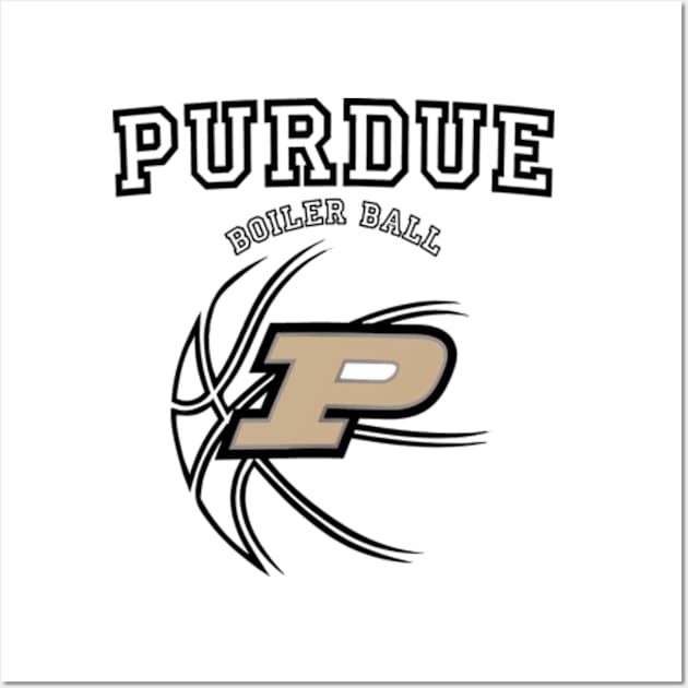 Purdue Boilermakers Final Four 2024 Wall Art by YASSIN DESIGNER